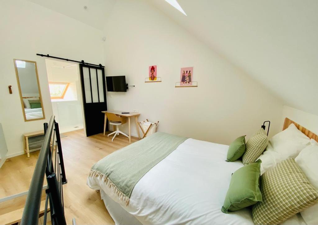 נאנט Duplex Avec Parking Proche Stade De La Beaujoire, Parc Des Expositions, Bord De L'Erdre מראה חיצוני תמונה