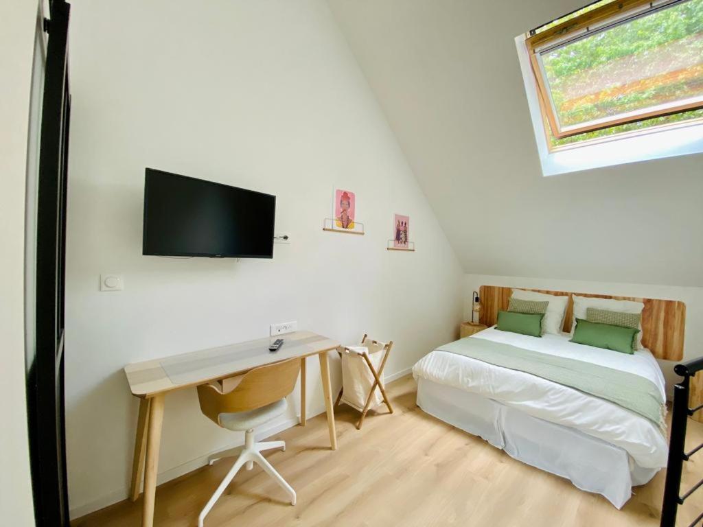 נאנט Duplex Avec Parking Proche Stade De La Beaujoire, Parc Des Expositions, Bord De L'Erdre מראה חיצוני תמונה